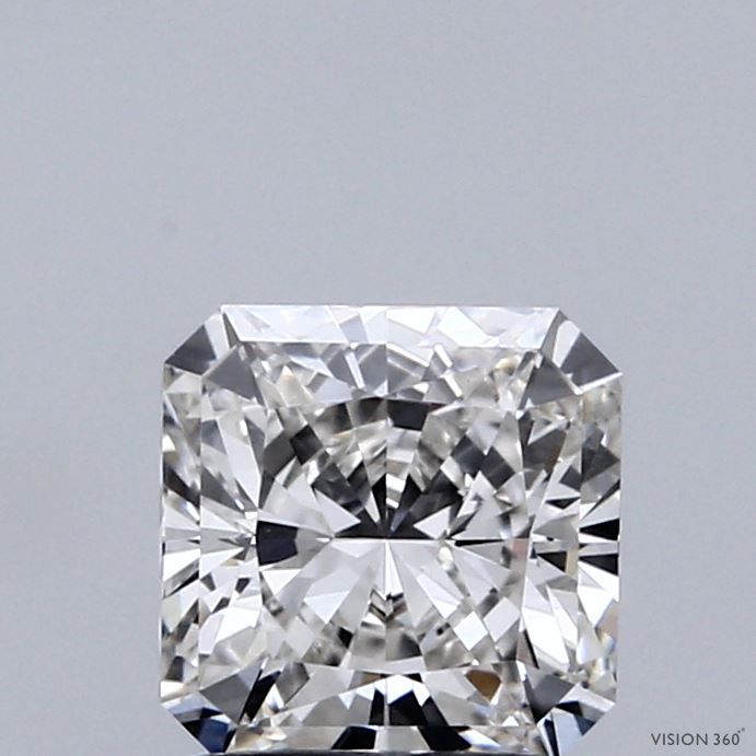 1.37 ct lab-grown Square radiant Diamond