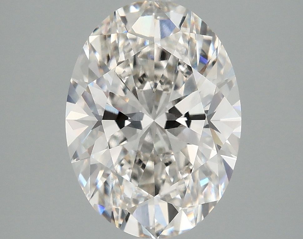 3.02 ct. oval Lab Grown Diamond front image
