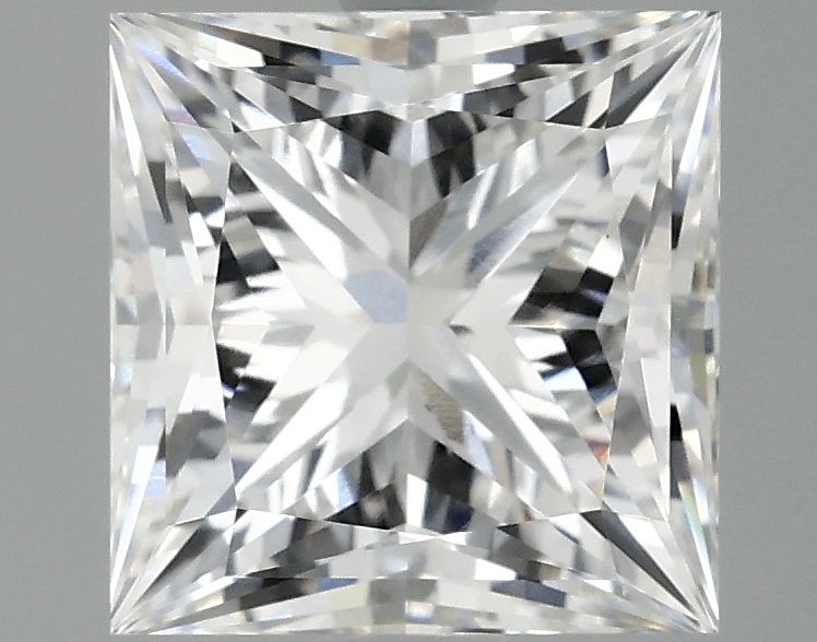 2.10 ct. princess Lab Grown Diamond front image