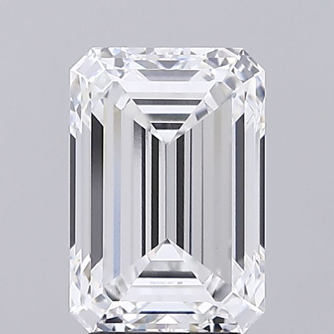 3.57 ct. emerald Lab Grown Diamond front image