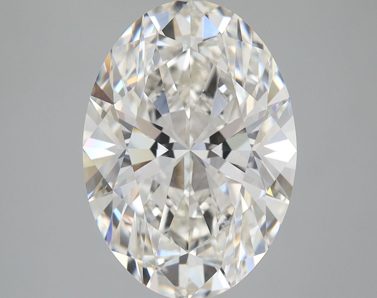 5.01 ct. oval Lab Grown Diamond front image