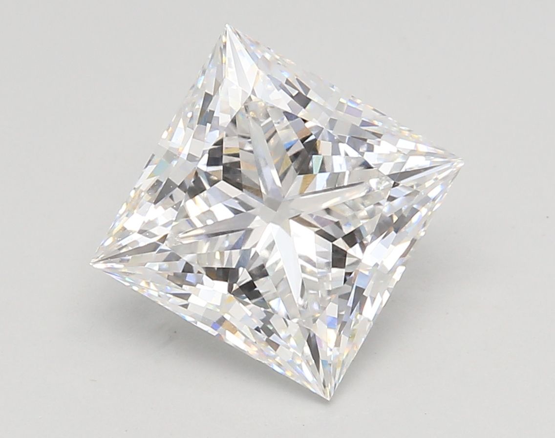 4.09 ct. princess Lab Grown Diamond front image