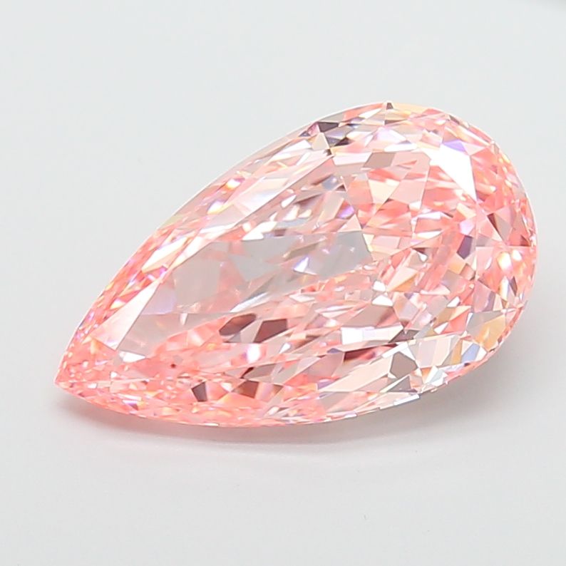 8.08 ct. pear Lab Grown Diamond front image