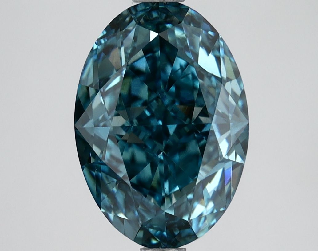 3.08 ct. oval Lab Grown Diamond front image