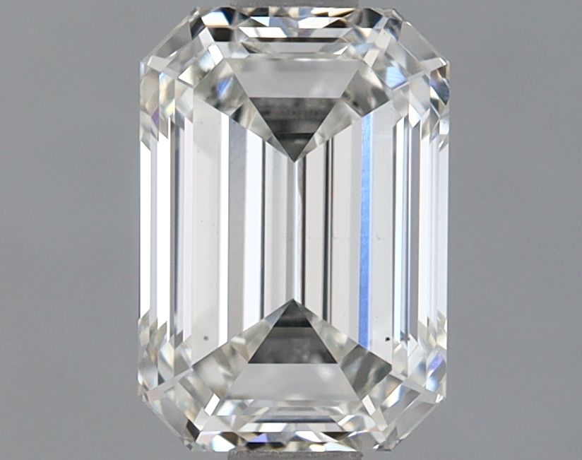 1.38 ct. emerald Lab Grown Diamond front image
