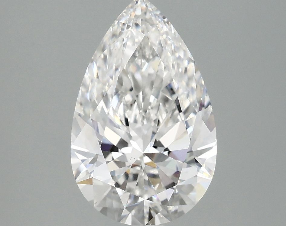 2.10 ct. pear Lab Grown Diamond front image