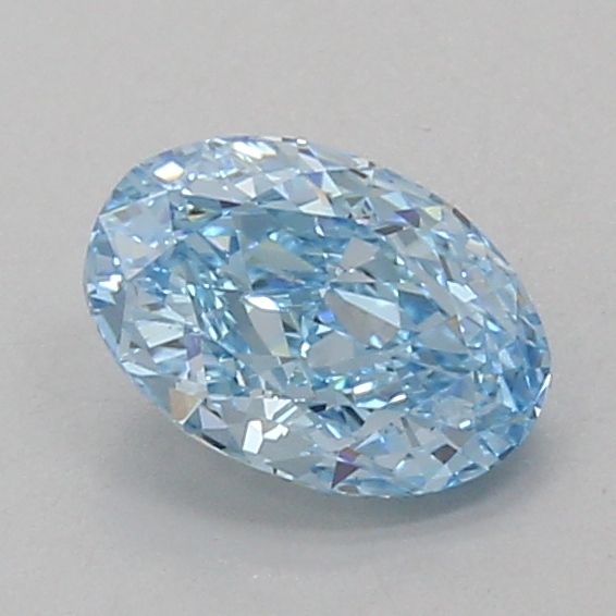 1.06 CT Fancy Vivid Blue OVAL