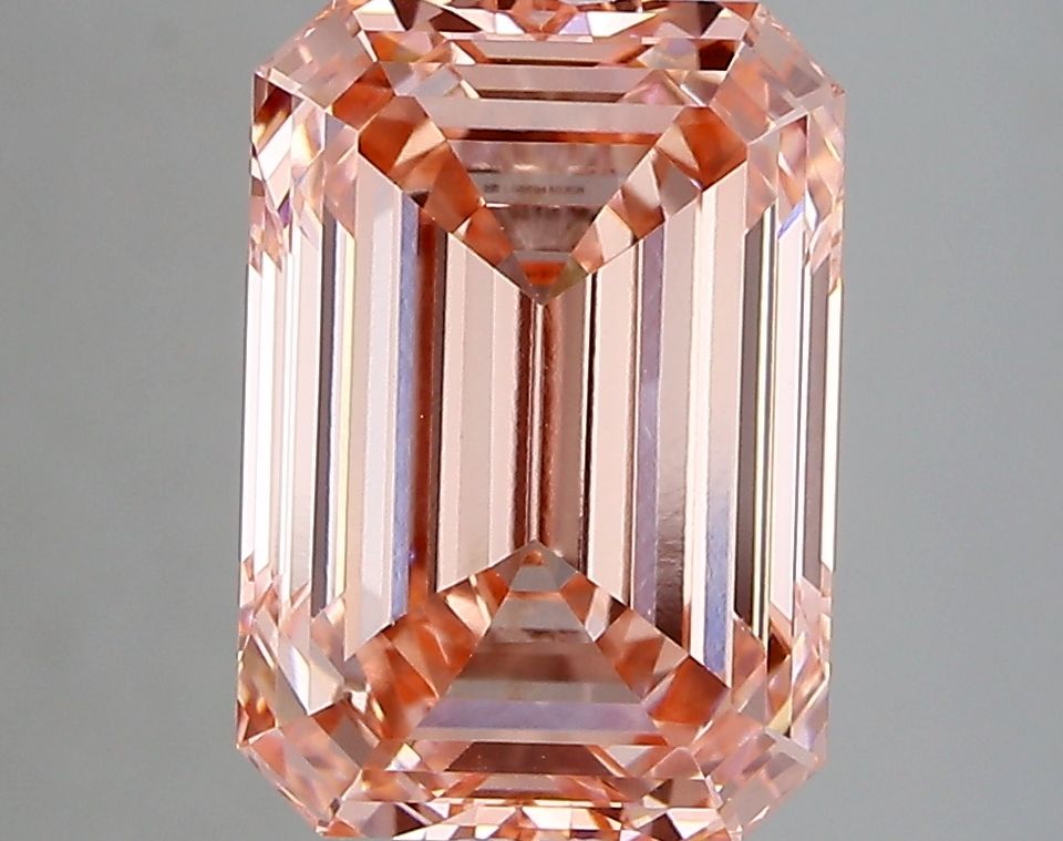 4.01 ct. emerald Lab Grown Diamond front image