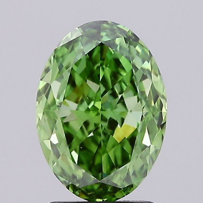 2.07 ct. oval Lab Grown Diamond front image