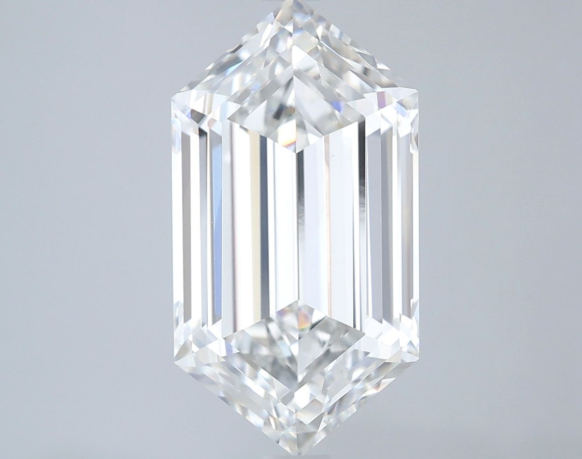 3.85 ct lab-grown Hexagonal Diamond