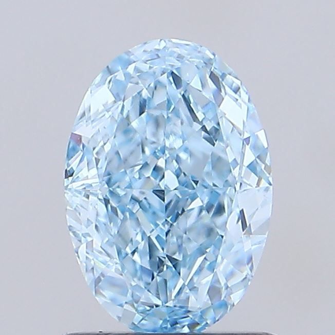 1.16 CT Fancy Vivid Blue OVAL