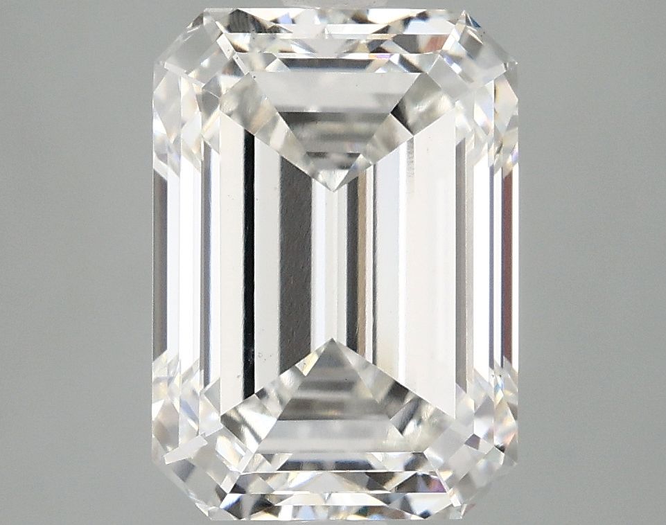 4.10 ct. emerald Lab Grown Diamond front image