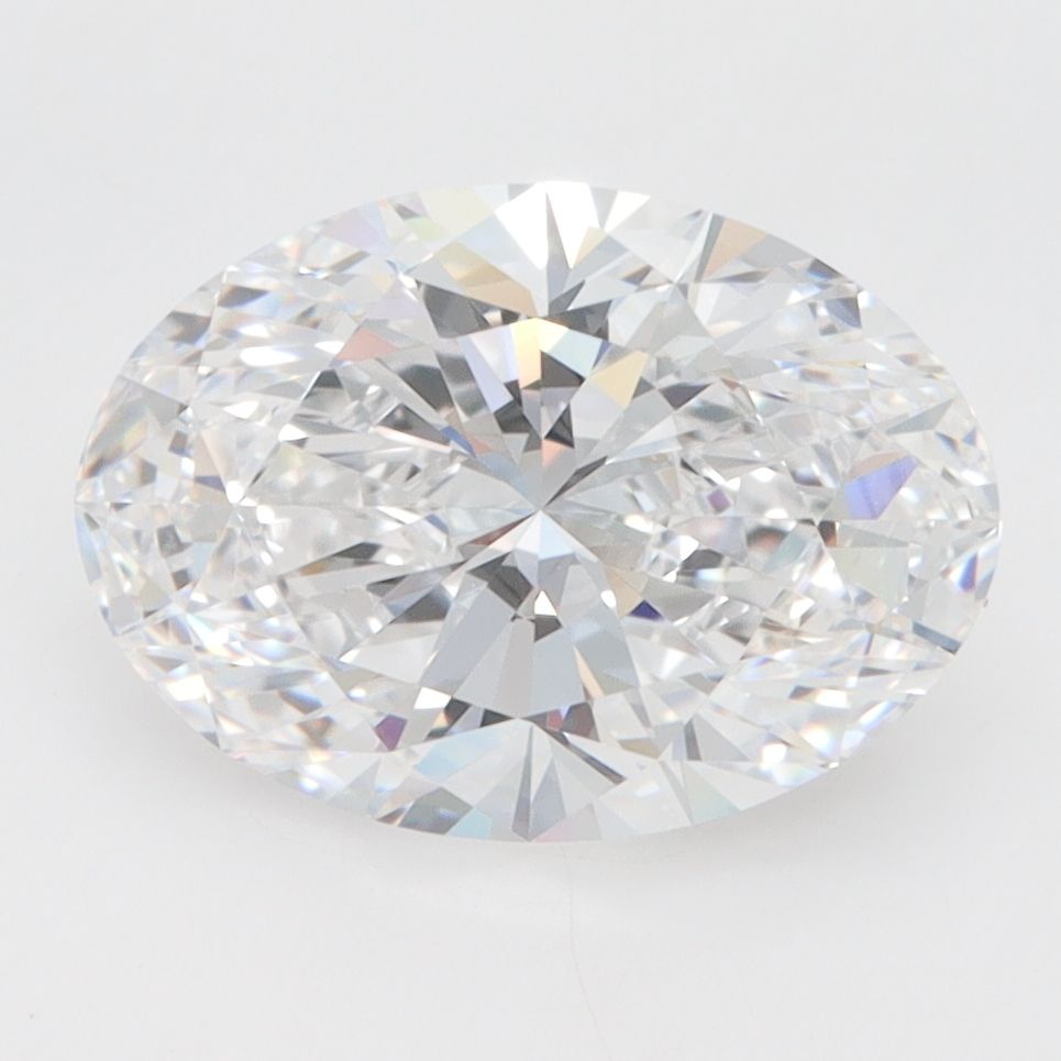 3.03 ct. oval Lab Grown Diamond front image