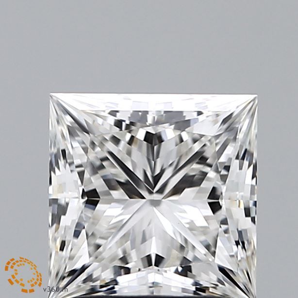 1.67 ct. princess Lab Grown Diamond front image