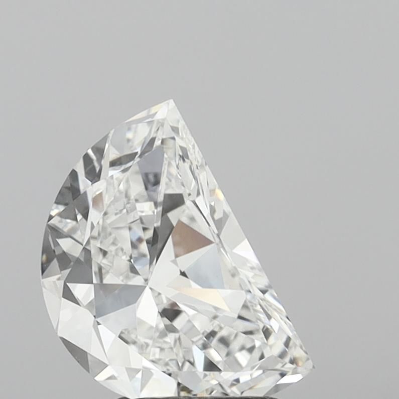 2 ct lab-grown Half moon Diamond