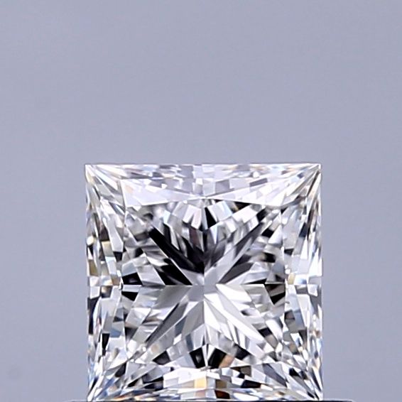 0.71 ct lab-grown Princess Diamond