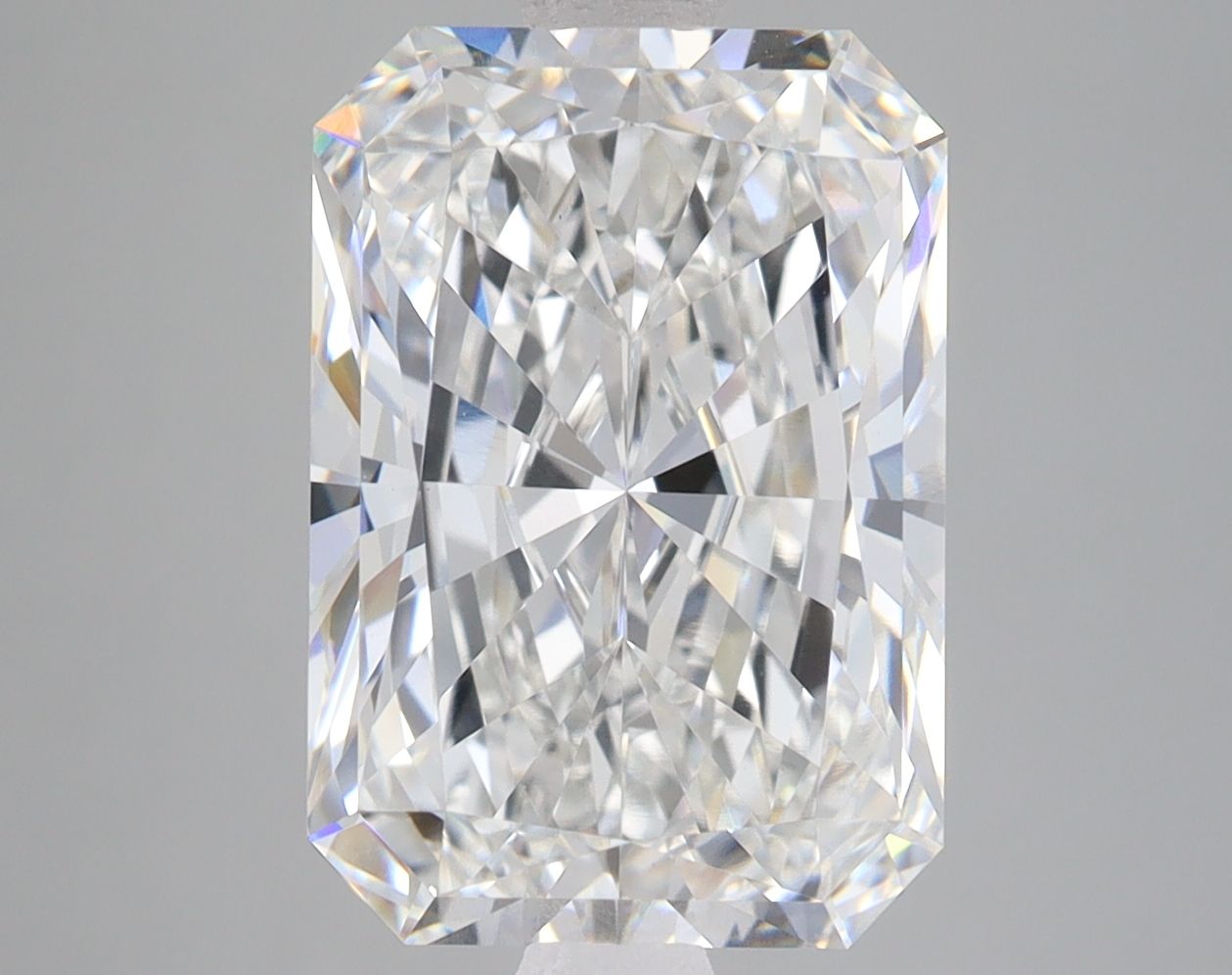 6.10 ct. radiant Lab Grown Diamond front image