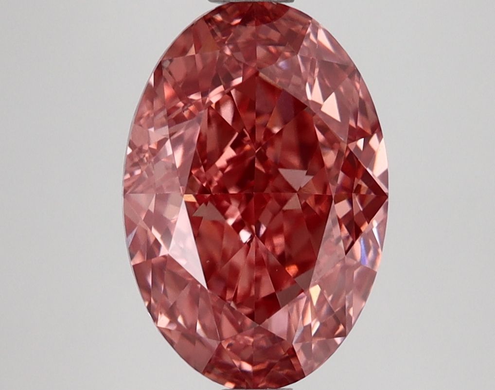 3.28 ct. oval Lab Grown Diamond front image