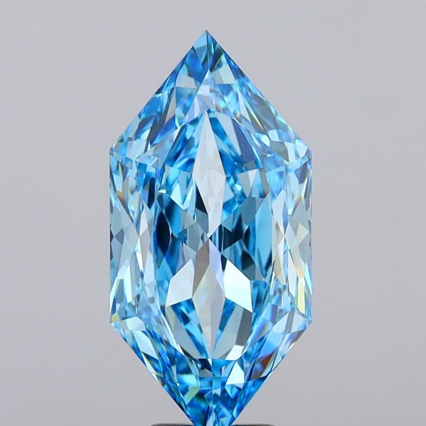 6.06 ct lab-grown Hexagonal Diamond