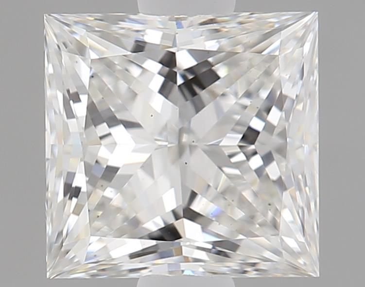 0.89 ct. princess Lab Grown Diamond front image