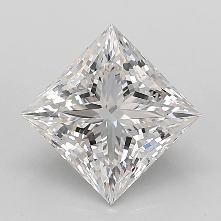 3.04 ct. princess Lab Grown Diamond front image