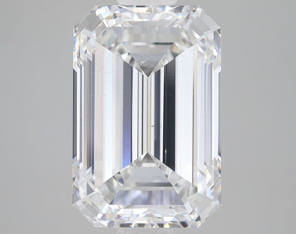 5.09 ct. emerald Lab Grown Diamond front image