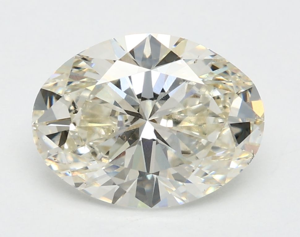 2.01 ct. oval Lab Grown Diamond front image
