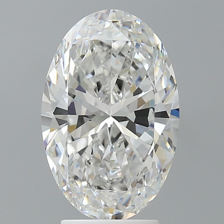 3.60 ct. oval Lab Grown Diamond front image