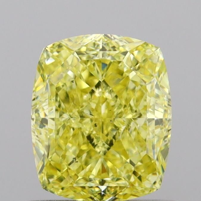 Diament 1.24 ct Fancy Intense Yellow/SI1