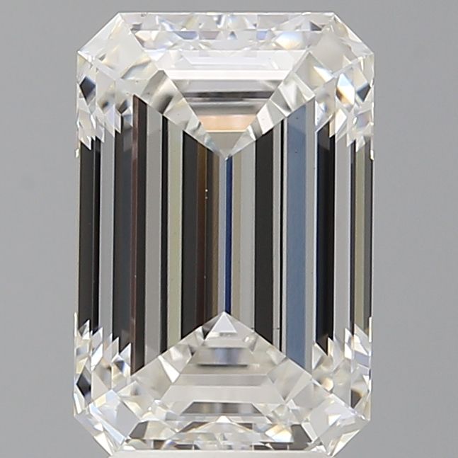 4.05 ct. emerald Lab Grown Diamond front image