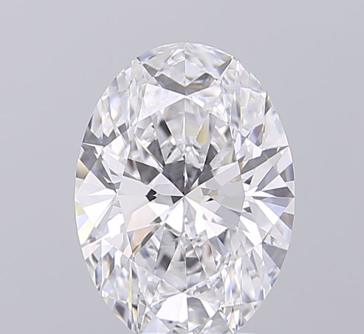 2.45 ct. oval Lab Grown Diamond front image