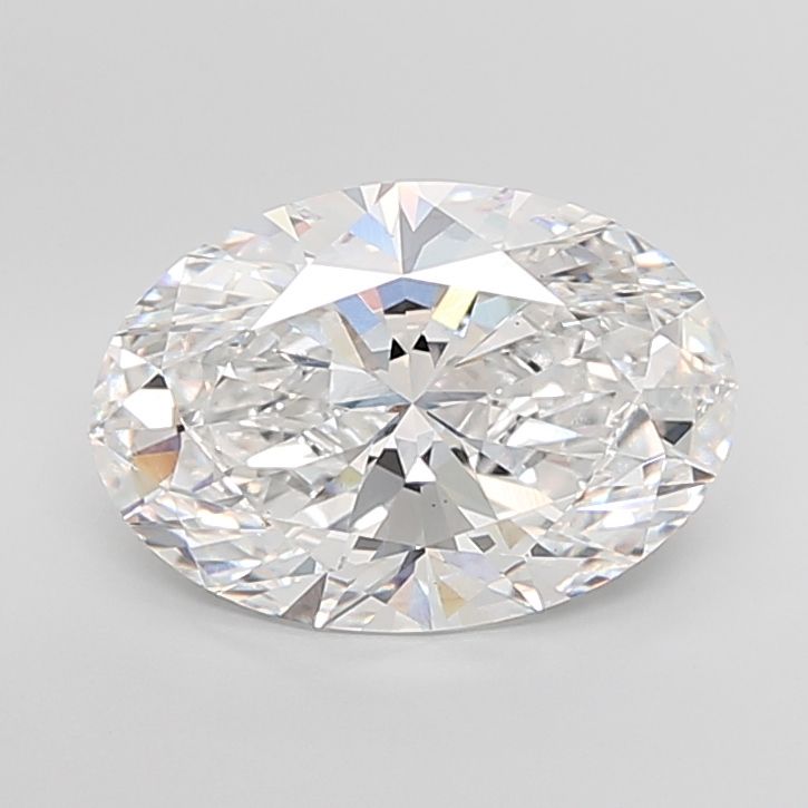 8.11 ct. oval Lab Grown Diamond front image