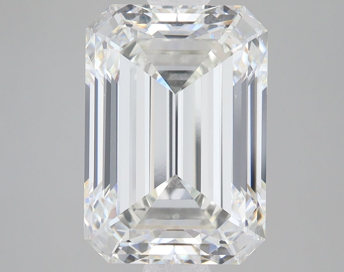 5.03 ct. emerald Lab Grown Diamond front image