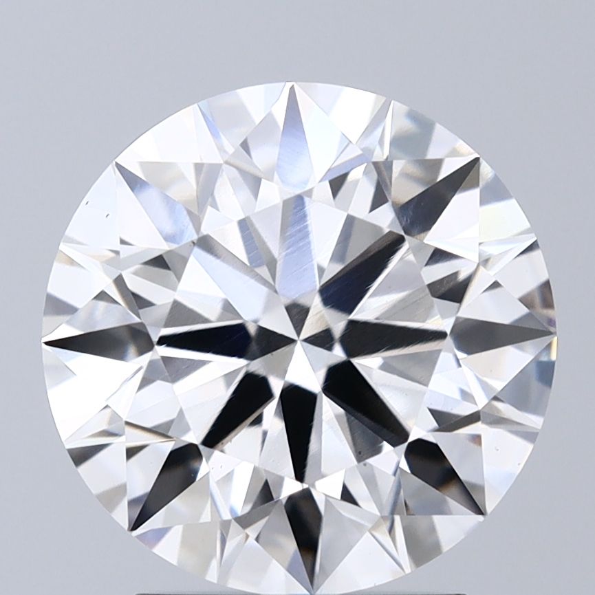 2.80 ct. round Lab Grown Diamond front image