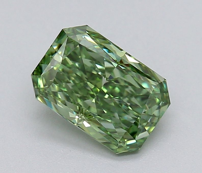 1.01 CT Fancy Vivid Green RADIANT