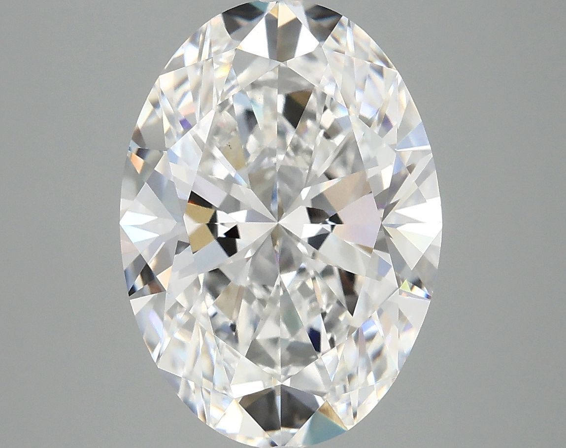 5.07 ct. oval Lab Grown Diamond front image