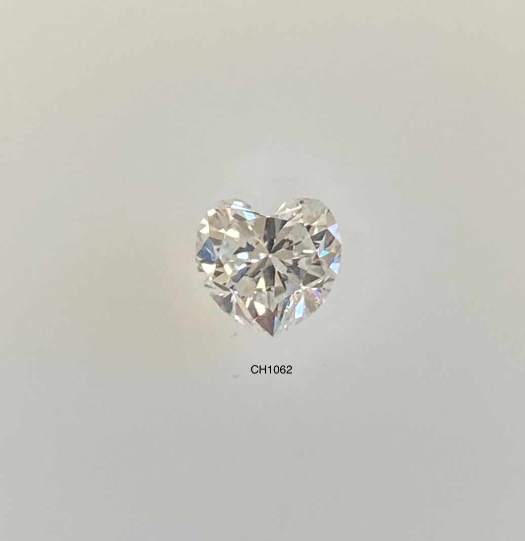 0.65ct Heart diamond