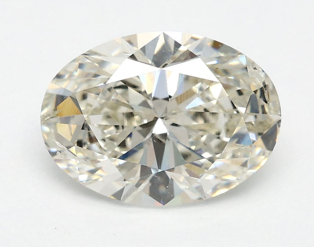 2.07 ct. oval Lab Grown Diamond front image