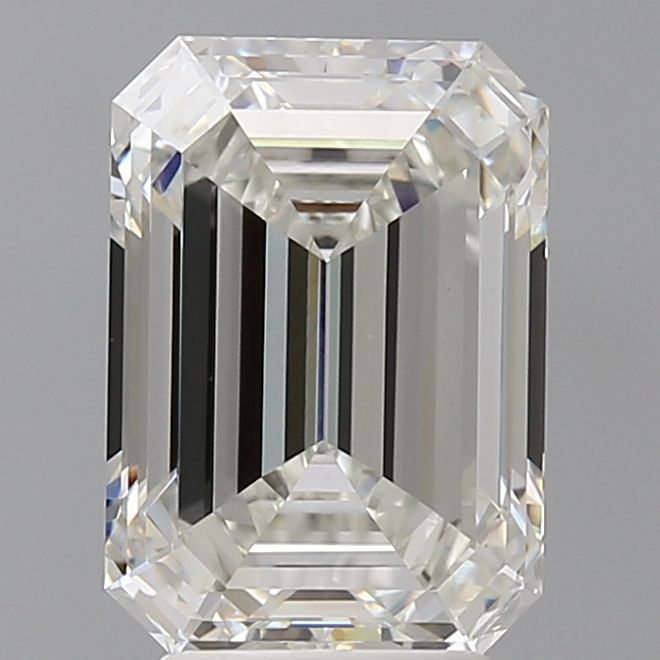4.09 ct. emerald Lab Grown Diamond front image