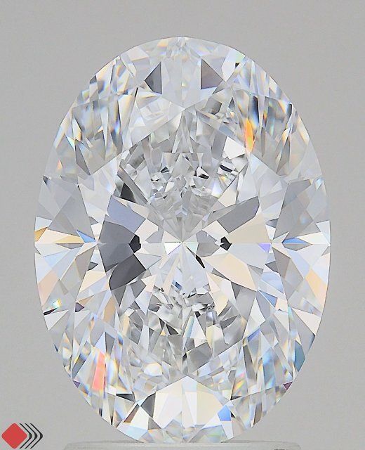 2.82 ct. oval Lab Grown Diamond front image