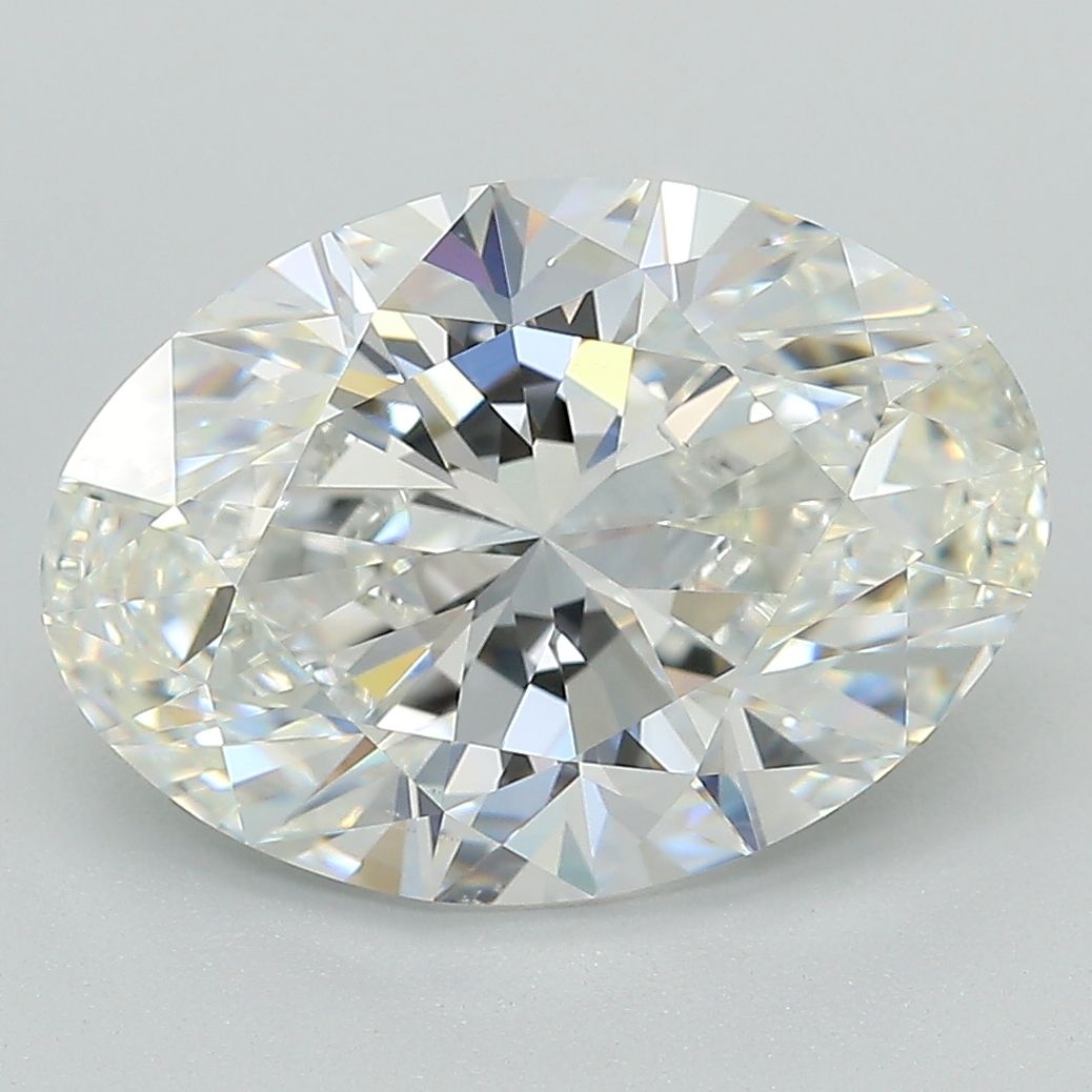 5.00 ct. oval Lab Grown Diamond front image