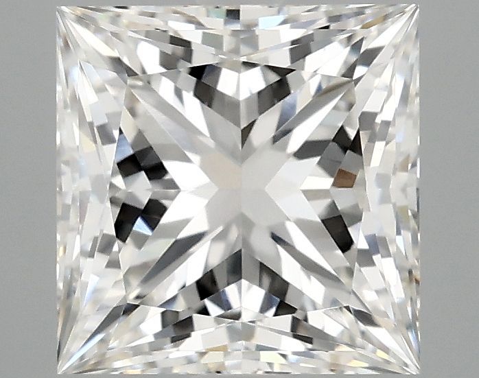 3.02 ct. princess Lab Grown Diamond front image