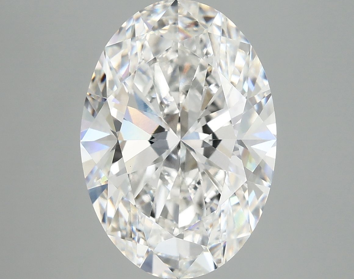 5.02 ct. oval Lab Grown Diamond front image