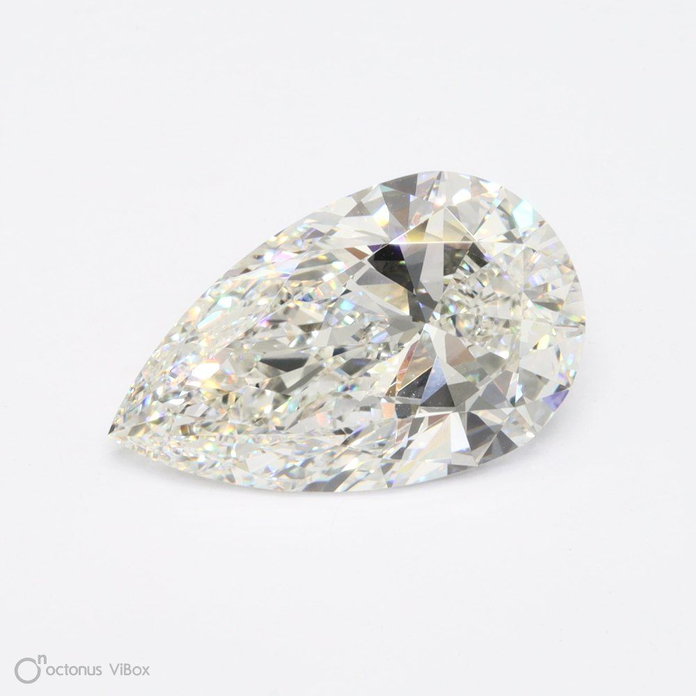 5.96 ct. pear Lab Grown Diamond front image