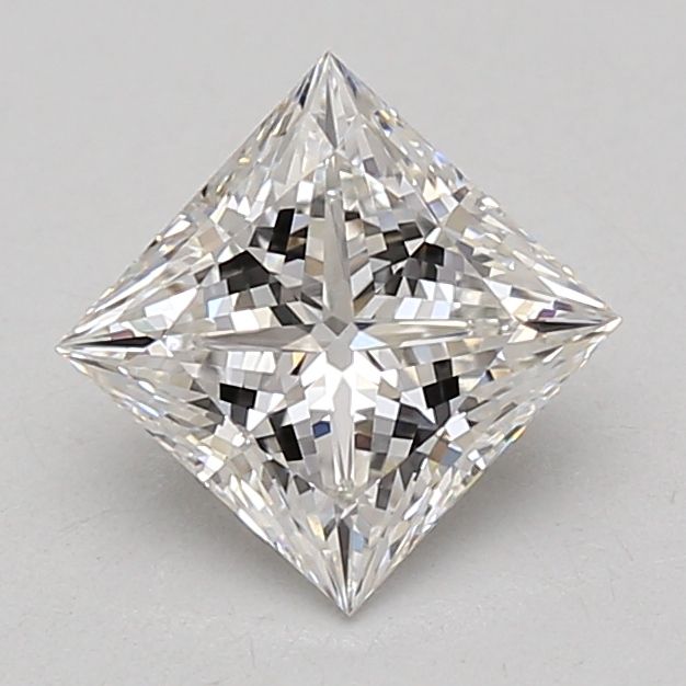 1.56 ct. princess Lab Grown Diamond front image