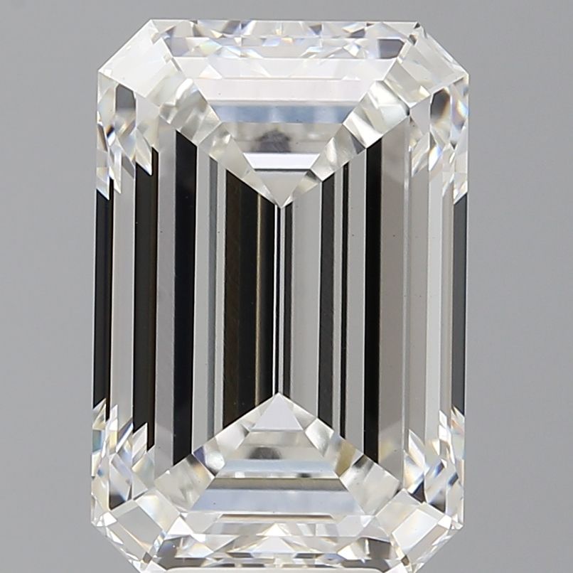 7.56 ct. emerald Lab Grown Diamond front image