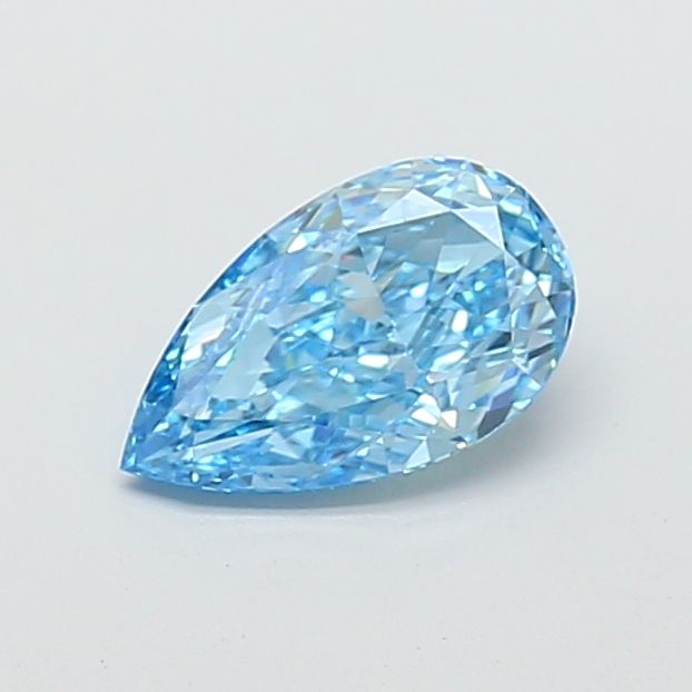 1.53 CT Fancy Vivid Blue PEAR