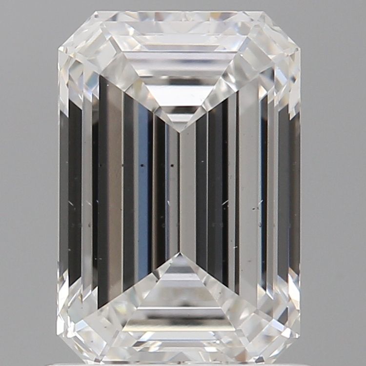1.29 ct. emerald Lab Grown Diamond front image