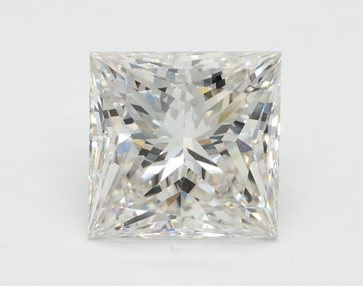 3.02 ct. princess Lab Grown Diamond front image