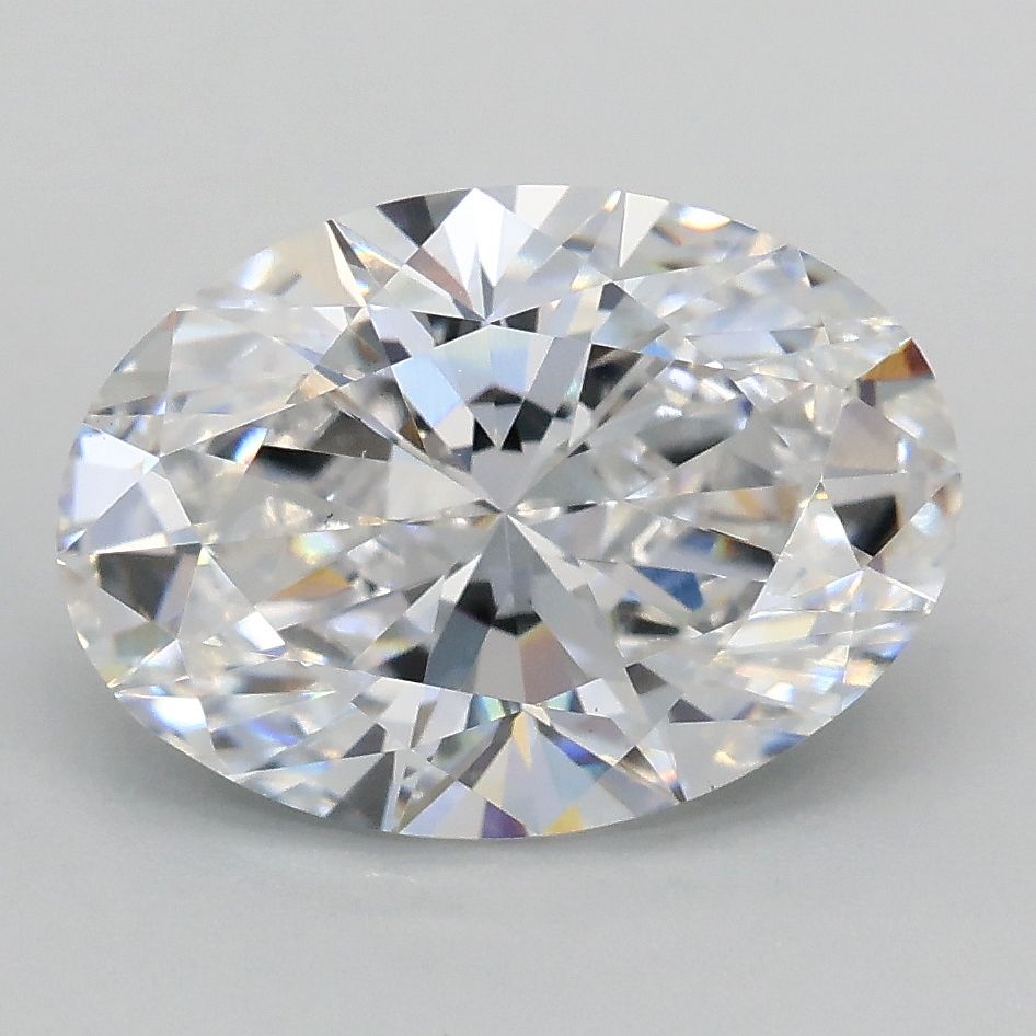 2.58 ct. oval Lab Grown Diamond front image